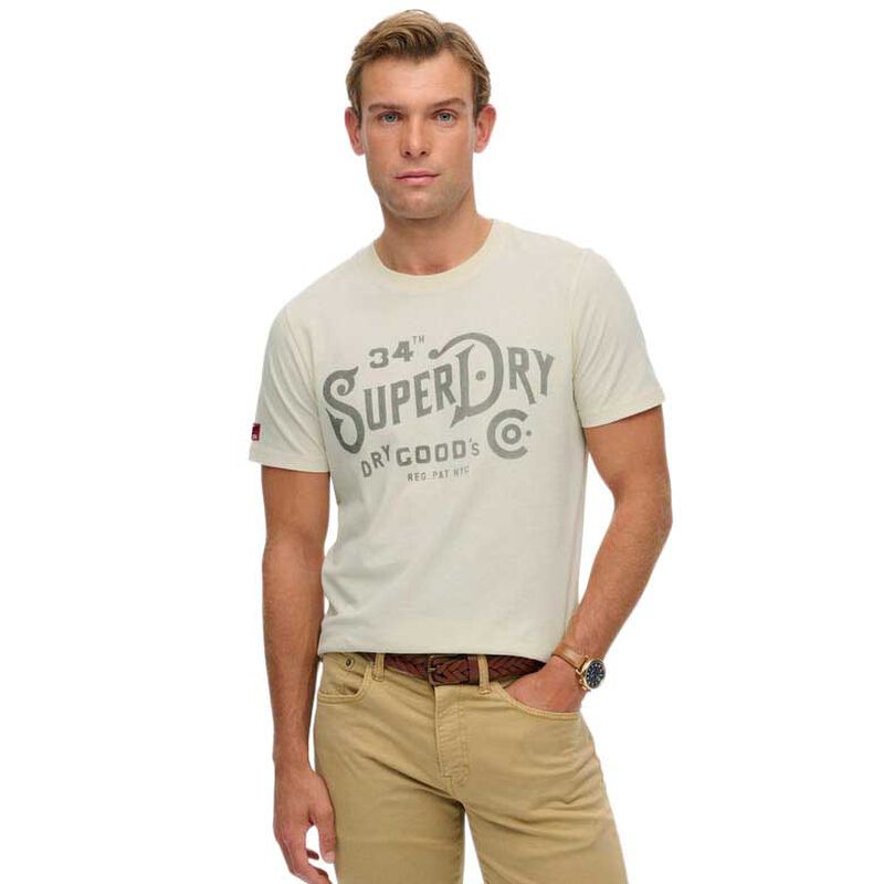 Superdry Heritage Brand Relaxed Tee image number 0